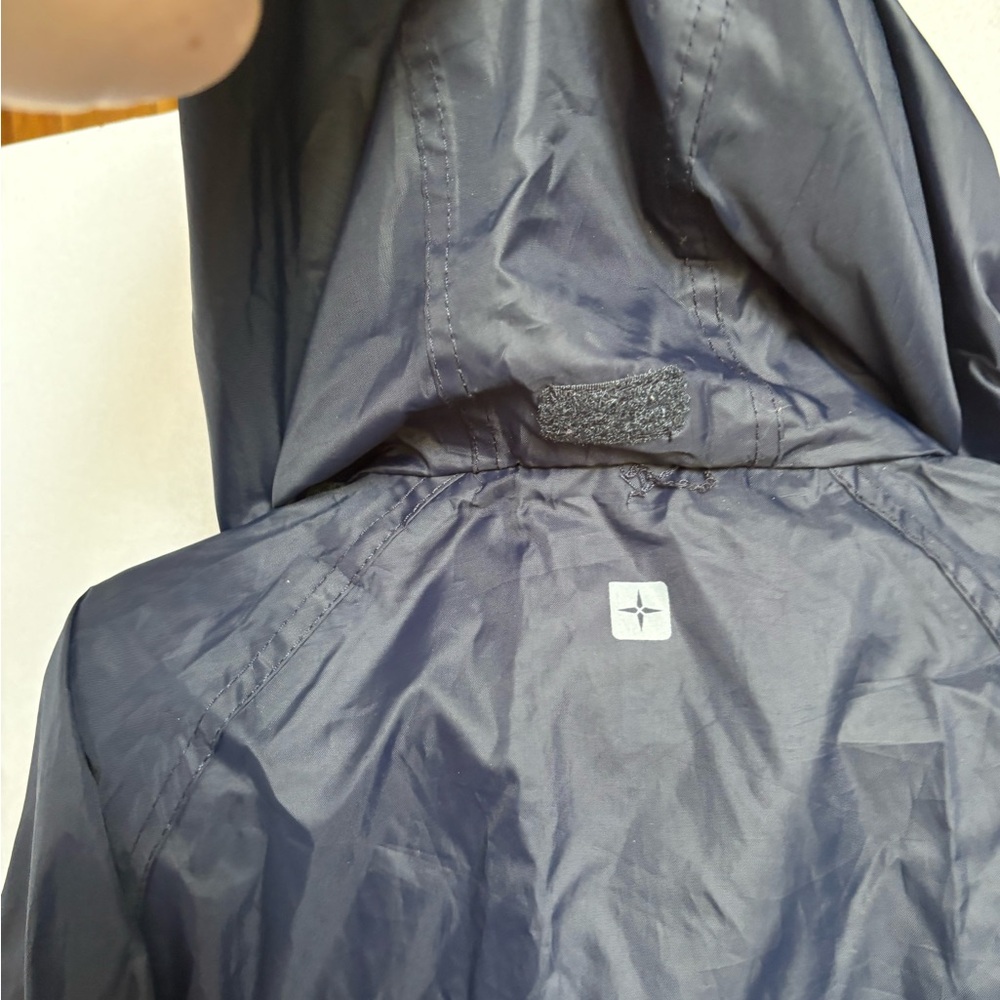 Mountain Warehouse IsoDry Kids Rain Jacket 3–4 Years Navy Blue Waterproof - Picture 2 of 6